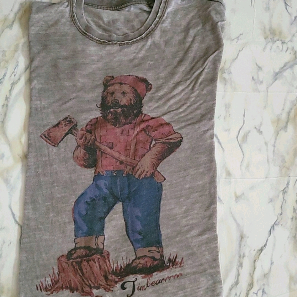 Lucky brand Venice burnout hipster bear 🐻